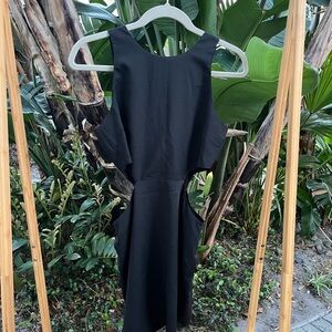 NWT Naven Black Cut Out Mini Dress